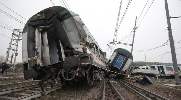 At least 36 people feared dead after train derails in E Taiwan