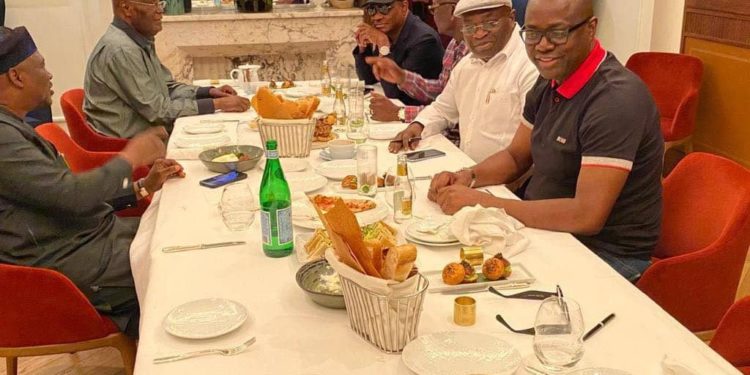 BREAKING: Atiku Meets Wike In London