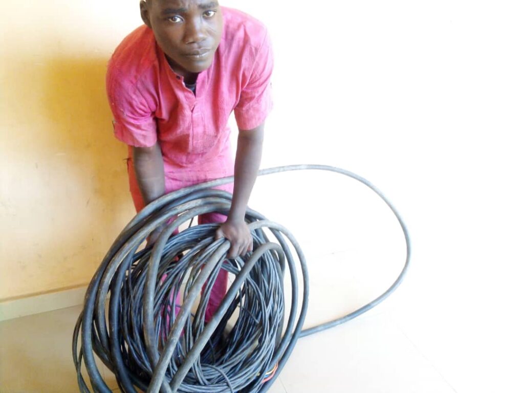 NSCDC Nabs Suspected Vandal in Kano