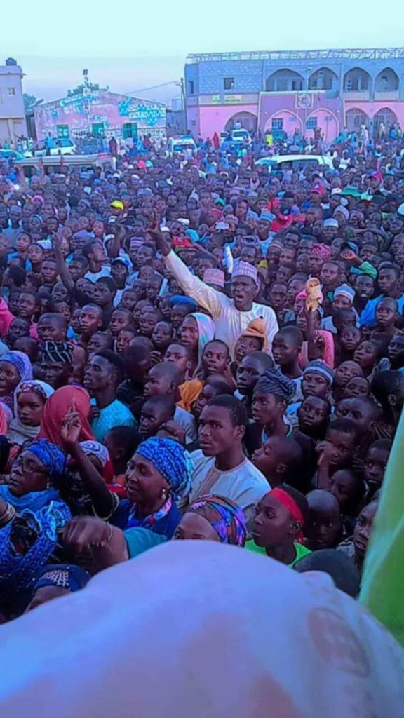 Honorable Sha’aban Ibrahim Sharada Takes Campaign to Kano South with a Bang