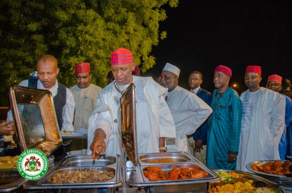 Gov Abba Kabir Breaks Fast with Staff