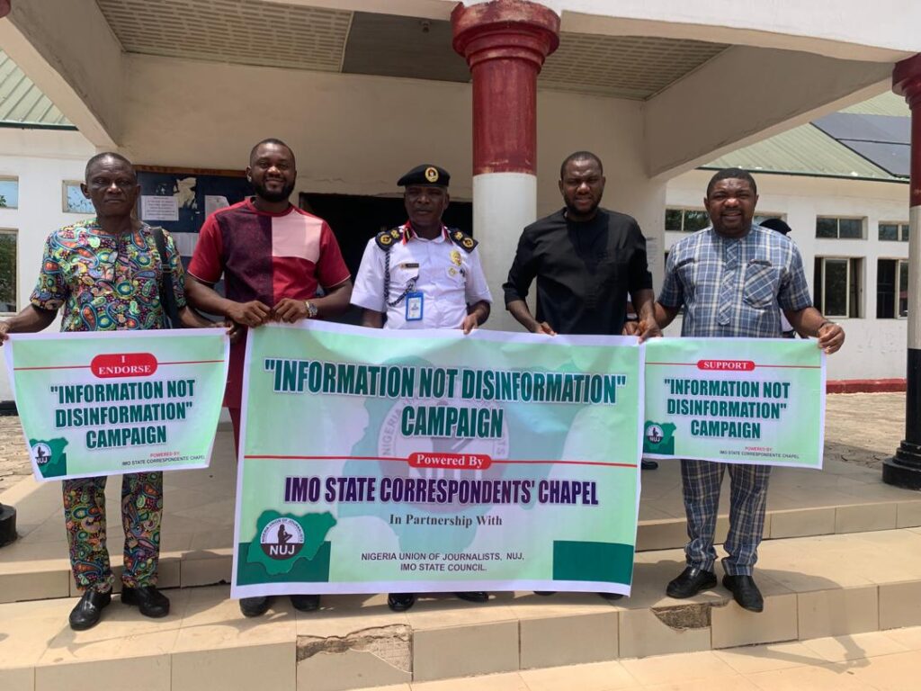 Insecurity: NSCDC unveils “Information Not Disinformation “ campaign in Imo