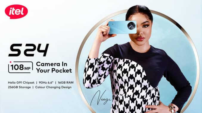 108MP Camera In Your Pocket: itel Launches New S24 Smartphone In Nigeria