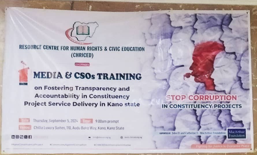 CHRICED tasks Media, CSOs on close Monitoring of Constituency Projects