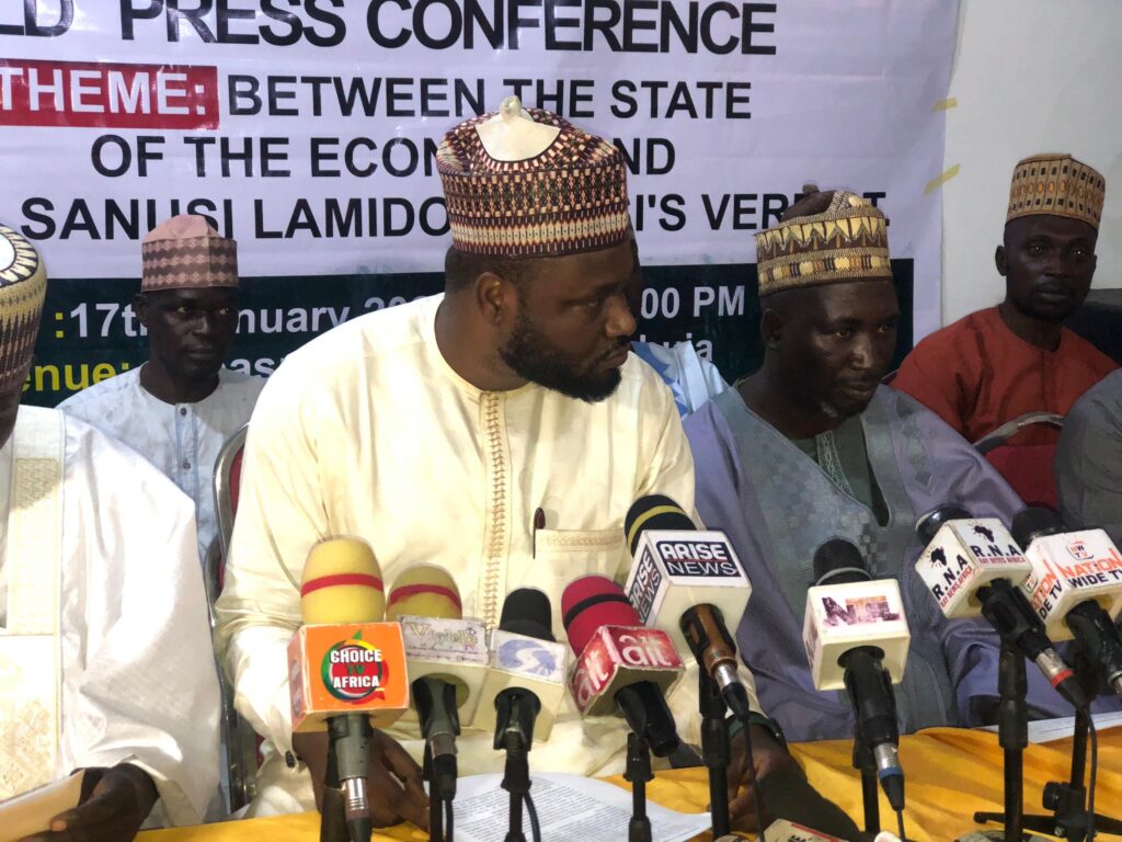 Group blast Sanusi over Careless Statement on Tinubu’s Economic Policies