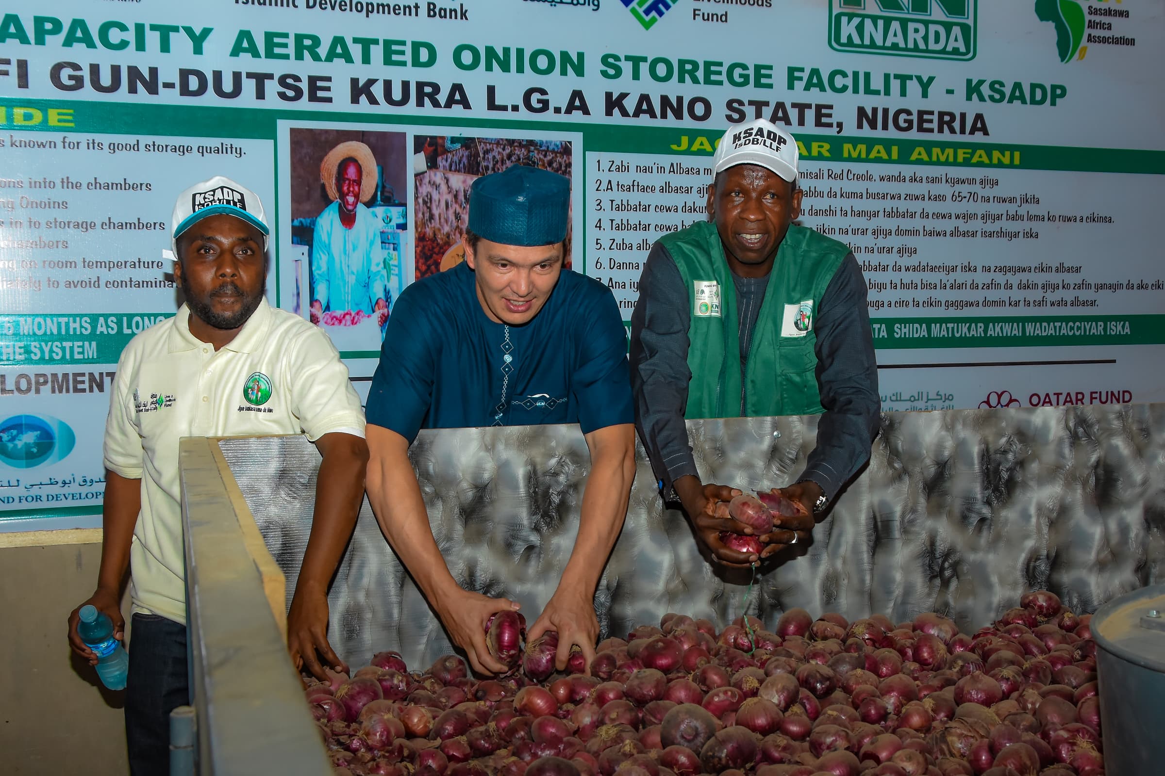 IsDB/LLF Project construct Onion storage Technology Facilities in Kano