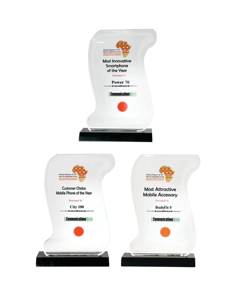 itel’s Triple Triumph: City 100, BudsFit 5 and Power 70 Win Awards at the Africa’s Beacon of ICT Merit & Leadership Award