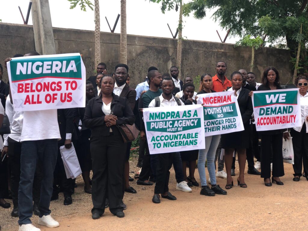 Lawyers, CSOs Hit Abuja Street Over Farouk Ahmed Must Go Protest