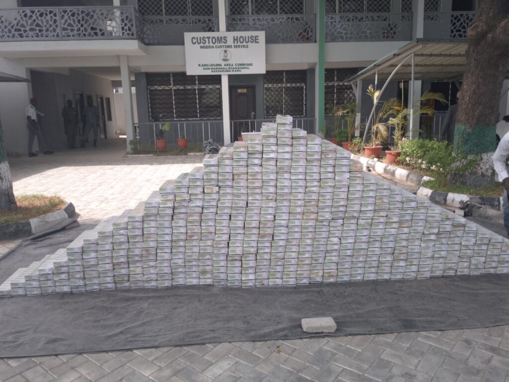 Customs burst syndicate, Confiscate Tramadol Consignment
