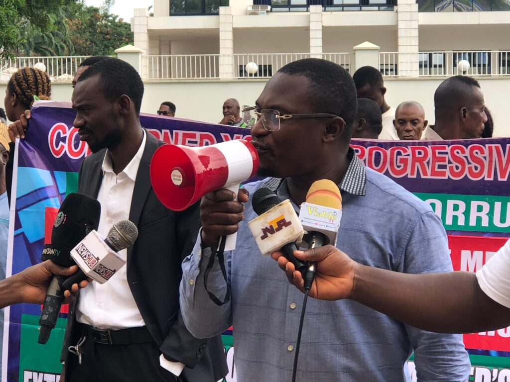Lawyers, Civil Rights Group Launch Week 2 of Protest for Probe of NMDPRA Boss, Ahmed Farouk