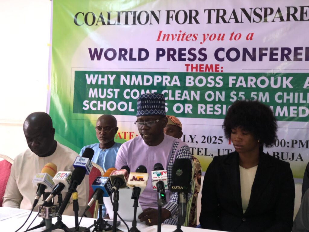 Coalition Demands Explanation by NMDPRA ES, Farouk Ahmed, on Sources of Funding for Children’s Exorbitant Education in Switzerland