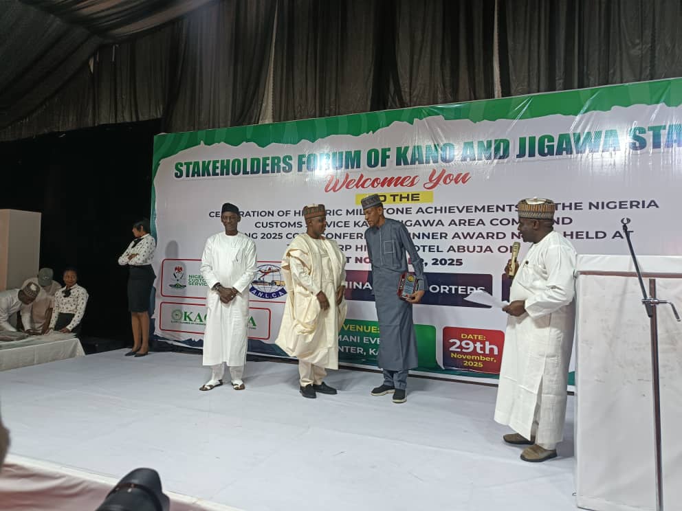 Kano/Jigawa CAC, Dalhatu emerged Best 2025 Customs Comptroller 