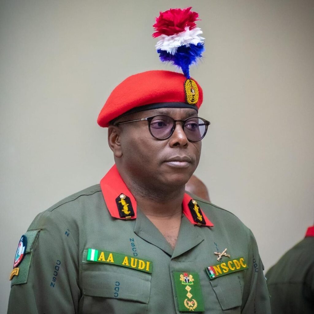 Jubilation as NSCDC Commandant General, Audi, Gets Tenure Extension