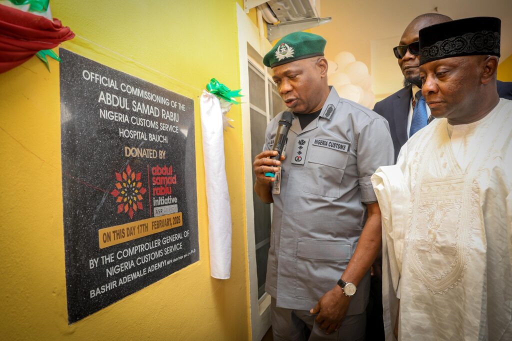 CGC Adeniyi Commissions ASR-Donated Customs Hospital in Bauchi