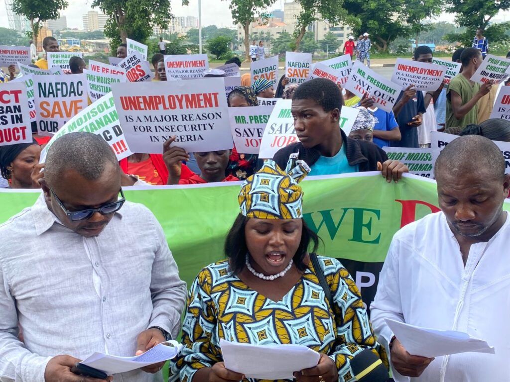 FG Warned of Economic Fallout as Group Demands Sack of NAFDAC DG