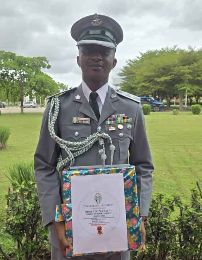 CSC Ridwan, Sa’idu Emerge Best Graduating Officers at NCCSC